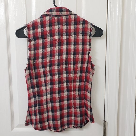 Flannel Vest - Picture 2 of 2